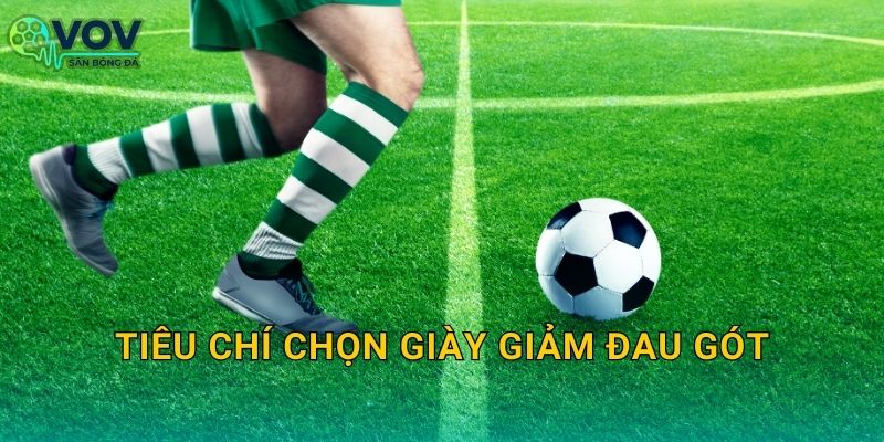 Tiêu chí chọn giày giảm đau gót
